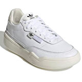 Adidas Her Court Leather White Womens Hakiki Deri Beyaz Kadın Spor Ayakkabı