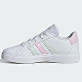 Adidas Grand Court Lifestyle Tennis Lace-Up Shoes Leather Sneaker Unisex Hakiki Deri Günlük Spor Ayakkabı Beyaz