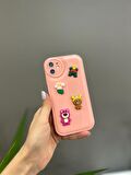 Iphone 11 Uyumlu Sevimli Ayıcıklı Puf Kılıf 