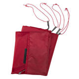 MSR Footprint Universal 2 Regular Çadır Tabanlığı Red