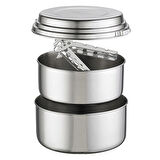MSR Alpine 2 Pot Set Yemek Seti Gümüş