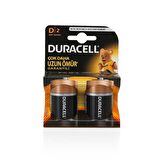 Duracell D Büyük Pil 2'li Kart