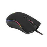 Gaming Oyuncu Mouse RGB 7 Programlanabilir 8.000DPI kablolu Frisby Oyuncu Mouse (GX30)