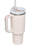Stanley 40oz Paslanmaz Çelik H2.0 FlowState Quencher Termos Gül Kurusu Rengi- 1.18Lt
