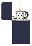 Zippo 1639 Slim Navy Blue Matte Çakmak