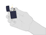 Zippo 1639 Slim Navy Blue Matte Çakmak