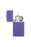 Zippo Çakmak Mor Slim Logo 1637zl-000019