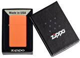 Zippo 1631 Slim Orange Matte Çakmak