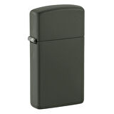 Zippo 1627 Slim Green Matte Çakmak - 1627-108598