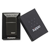 Zippo 28123 SLM EBONY W/ZIPPO Çakmak - 28123ZL-000004