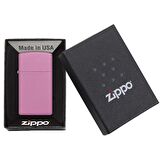 Zippo Çakmak Slim Pink Matte Pembe Bayan Çakmak 1638-000057