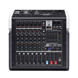 PRO-M 808P 8 Kanal Power Mikser - Gold Audio