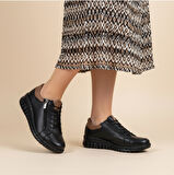 Mammamia D25KA-265 Hakiki Deri Kadın Ayakkabı