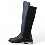 Mammamia D25KC-2370 Hakiki Deri Streç Kadın Çizme