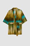 DeFacto Desenli Pamuklu Kimono-Fall in Love D0453AX24SMKH452