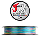 Daiwa J-Braid x8 İp Olta Misinası 300mt MultiColor-0,28 MM