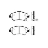 Toyota Corolla d4d  07-12 Auris 07-12 Ön Fren Balata Takımı