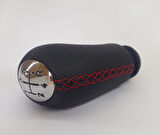 Renault Modus Deri Vites Topuzu (Kırmızı Çapraz Dikiş)