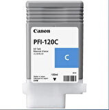Feyza Bilişim®  Canon PFI-120 C (Cyan) Mavi Plotter Orijinal Mürekkep Kartuş 130 ml. (2886C001)