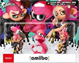 Octoling Triple Pack (Octoling Boy + Octopus + Girl) Amiibo (Splatoon Collection)