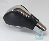 Renault Megane 3 Otomatik Vites Topuzu ( Siyah Deri-Bej Dikiş)