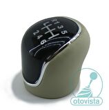 Ford Focus - Mondeo - Kuga Cmax 6 Ileri Bej Deri Vites Topuzu