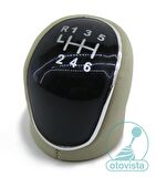 Ford Focus - Mondeo - Kuga Cmax 6 Ileri Bej Deri Vites Topuzu