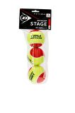 DUNLOP STAGE 3 KIRMIZI 3 LÜ TENİS TOPU 