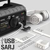 NOCO Genius GB500 12V/24V 20.000Amp Ultrasafe Lityum Akü Takviye + Powerbank + Led Lamba