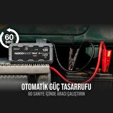 NOCO Genius GB250 12V 5250Amp Ultrasafe Lityum Akü Takviye + Powerbank + Led Lamba