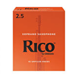 D\'Addario Woodwinds Rico RIA1025 Soprano Saksafon Kamışı No:2.5