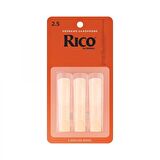D'addario Woodwinds Rico Rıa0325 Soprano Saksafon  Kamışı (3 Lü) No:2.5