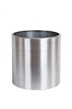 Galvaniz Saksı 25x25 Paslanmaz Metalik Çelik