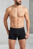 3'lü Erkek Siyah Boxer Siyah / L