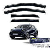 Ford Puma Kromlu Cam Rüzgarlığı Niken 2024+  Sonrası Uyumlu