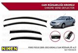 Ford Focus 2 Kromlu Cam Rüzgarlığı Niken 2005-2012