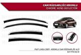 Fiat Linea Kromlu Cam Rüzgarlığı Niken 2007+ sonrası modeller uyumlu