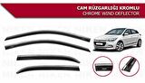 Hyundai i20 Kromlu Cam Rüzgarlığı Niken 2015-2020 arası modeller uyumlu