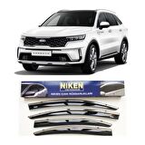 Kia Sorento Kromlu Cam Rüzgarlığı Niken 2021 sonrası uyumlu