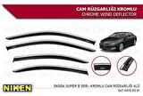 Skoda Super B Kromlu Cam Rüzgarlığı Niken 2015+