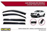 Skoda Kodiaq Kromlu Cam Rüzgarlığı Niken 2017+