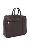 Case Club Laptop Evrak Çantası 17''-17,3 inç Laptop Bölmeli Omuz Askılı Mat Destekli