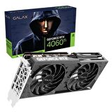 GALAX GeForce RTX 4060 Ti 1-Click OC 8GB GDDR6 128 Bit DLSS 3 Ekran Kartı (46ISL8MD8COC)