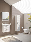 VitrA Fold S A42532 Lavabo Bataryası, Krom