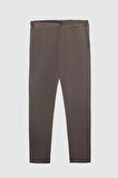 Ds Damat Slim Fit Haki Armürlü Yan Beli Lastikli Esnek Likralı Yandan Cepli Chino Pantolon 2HCC3ORT20001 2HCC3ORT20001