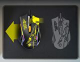 Katsuta M-762 4800DPI Rgb Gaming Oyuncu Mouse - Siyah
