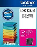 BROTHER LC675XLM KIRMIZI MÜREKKEP KARTUŞ