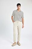 DeFacto Regular Fit Polo Yaka Çizgili Kısa Kollu Tişört B6532AX24SPER238