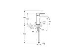 Artema Flo S A4193623 Lavabo Bataryası, Altın