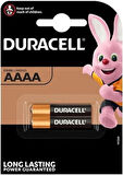 DURACELL ALKALİN MN2500 AAAA 2'Lİ PİL (LR8D425)